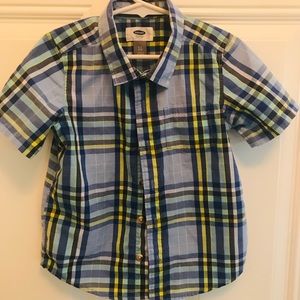 4T Old Navy Boys Plaid Shirt.💖